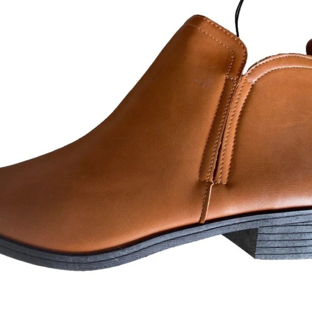 Comfort by Alexis Bendel Golda -01L Women's Ankle Boot Tan Size 8 - Picture 2 of 5
